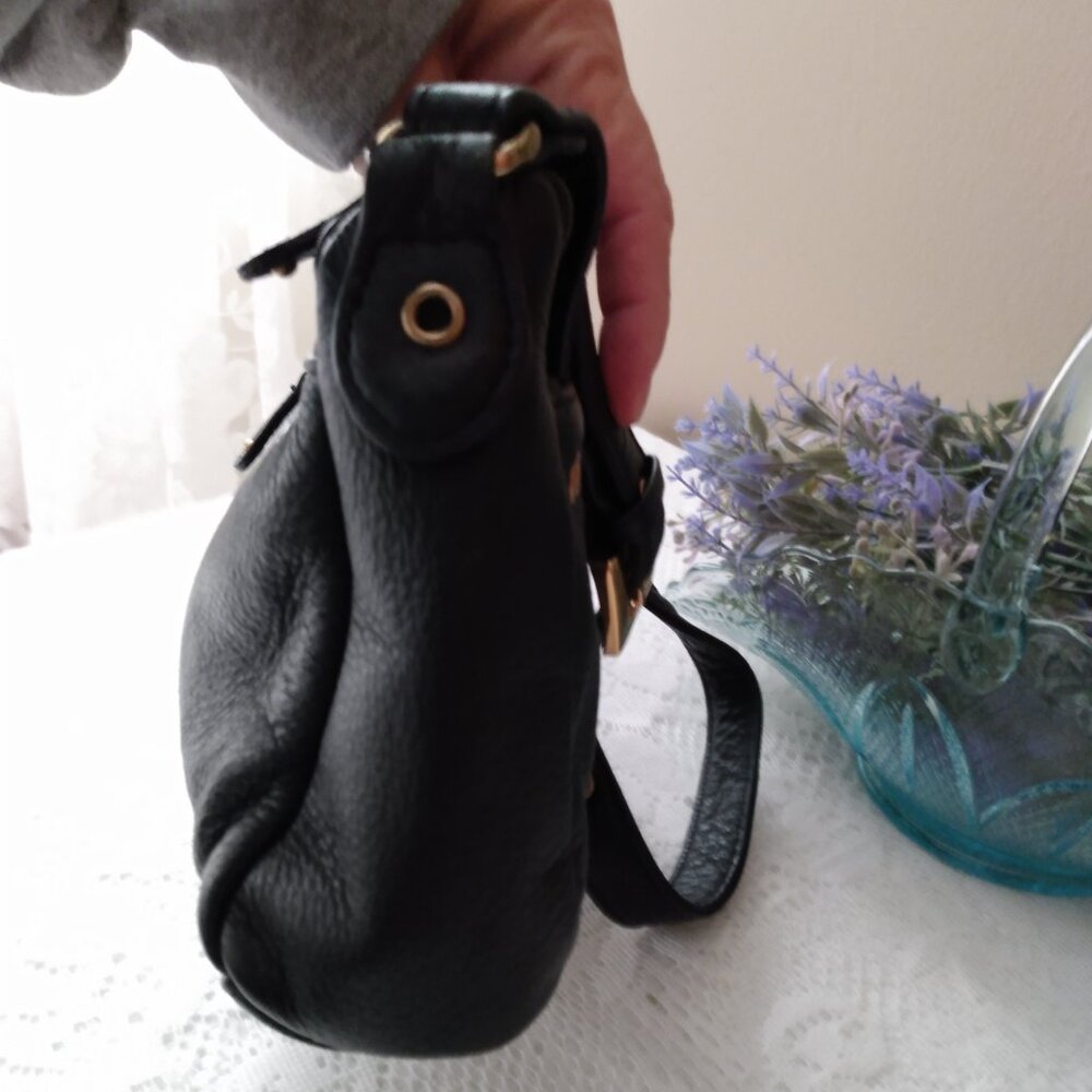 Black leather stone mountain bag - Picture 12 of 16
